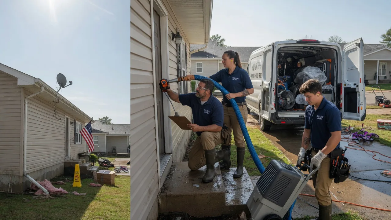Ceiling Water Damage Restoration in Clarks Hill, IN near me